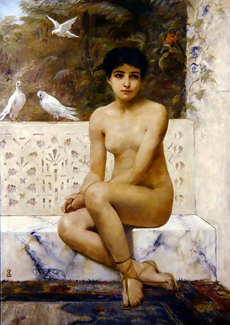 Pronta per il bagno